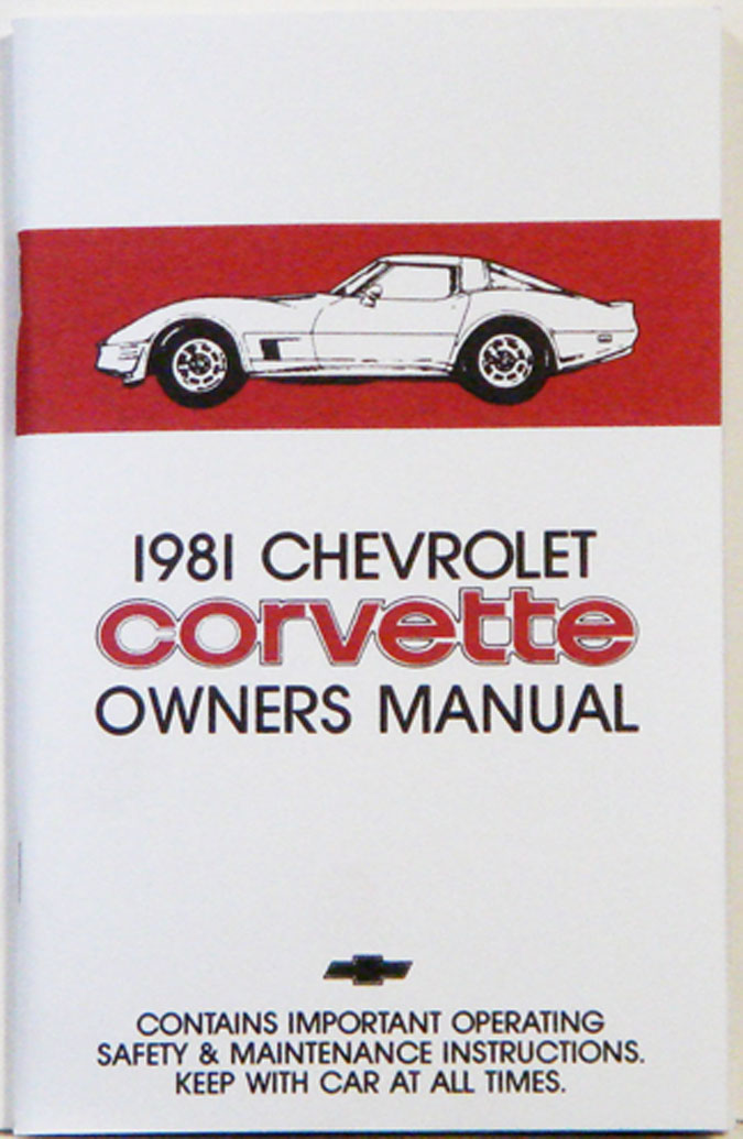 Free Corvette Owners Manual