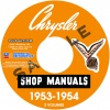 1953-1954 CHRYSLER REPAIR MANUALS  ALL MODELS