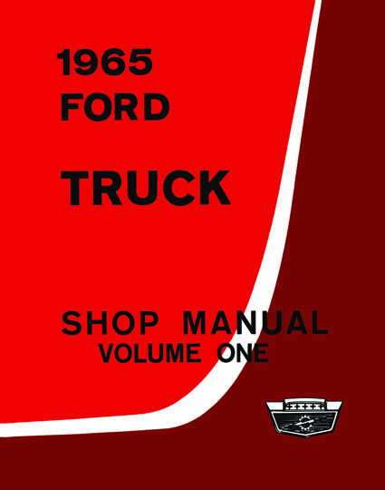 1965 Ford truck owners manual